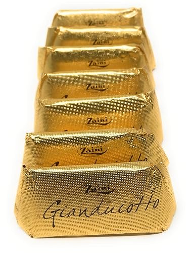 Gianduiotto piedmontese Hazelnut Chocolate In Classic Gold Foil 10gr ea (0.85 Lbs 400gr)