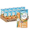 Crystal Light Drink Mix, 72 Pitcher Packets, for Flavorful Hydration and Shareable Refreshment, Artificially Flavored Peach Iced Tea, Made with Black
