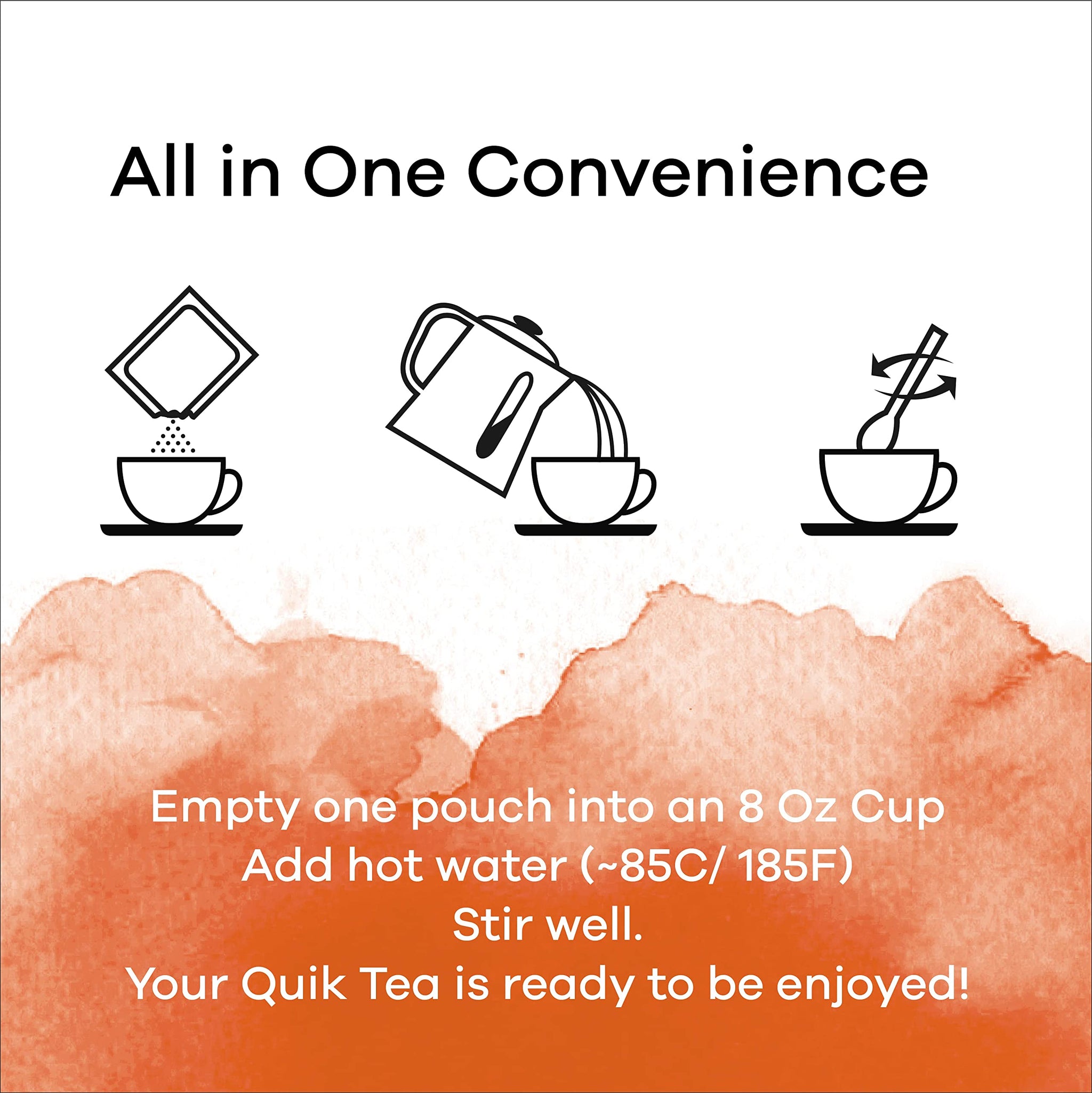 QuikCafé Instant Turmeric Ginger Coffee - 10 Count, Bold Turmeric Ginger Flavor Coupled With a Unique Coffee-Chicory Blend, No Preservatives, Just Add