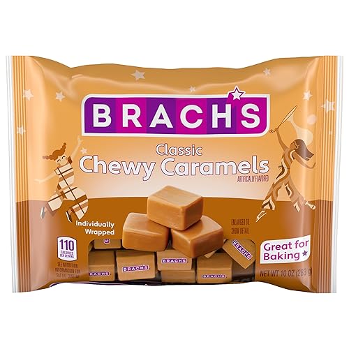 Brach's Classic Chewy Caramels, Baking Caramels,10 Ounce Bag