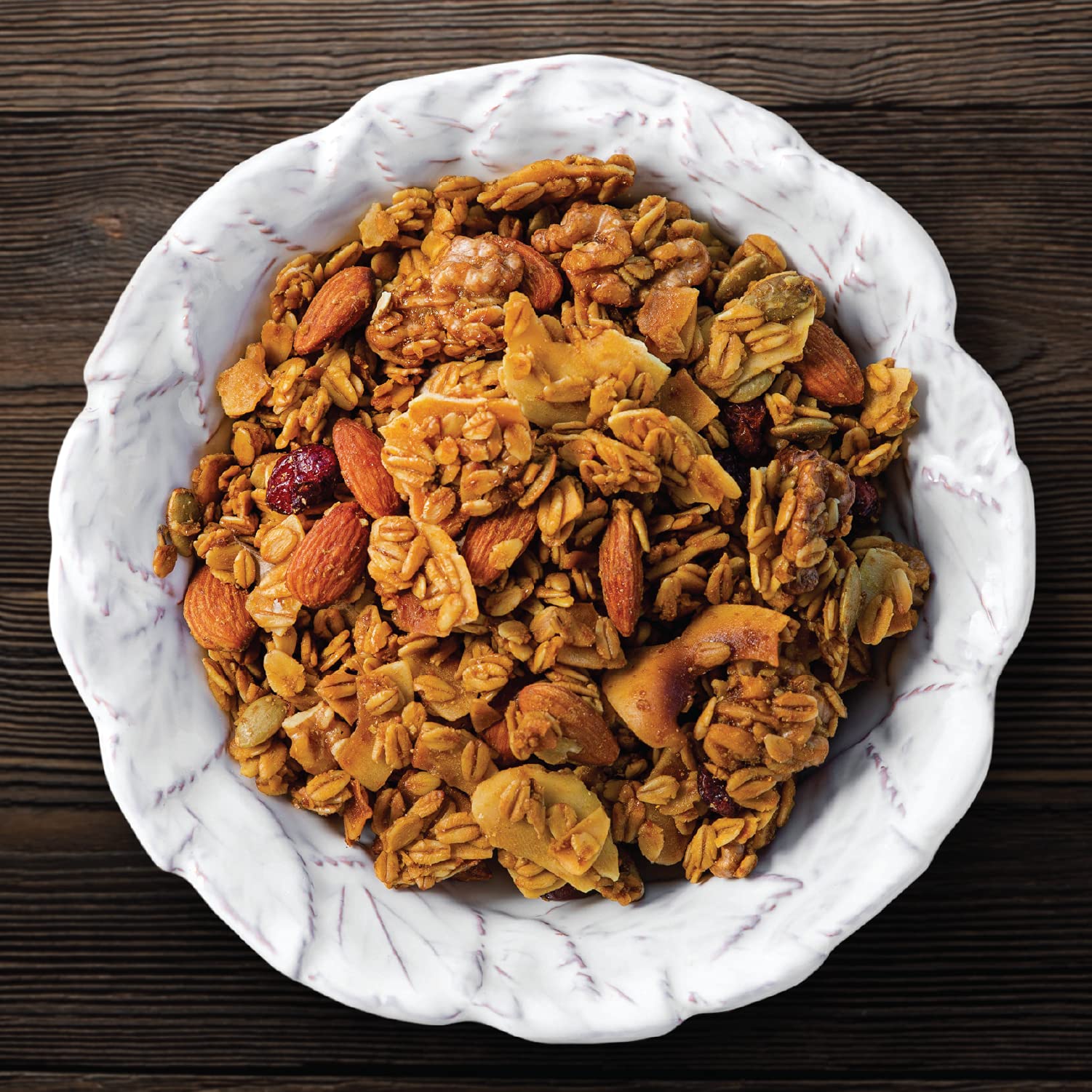 NutHouse! Granola Company - Premium Apple-Cranberry Granola | Certified Gluten-Free, Non-GMO, Kosher | Vegan, Soy-Free | 10 lb. Bulk Bag (1-Pack)