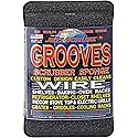 Jetz-Scrubz Grooves Scratch-Free Scrubber Sponge - Cleans Wire Shelves, Oven & Baking Racks