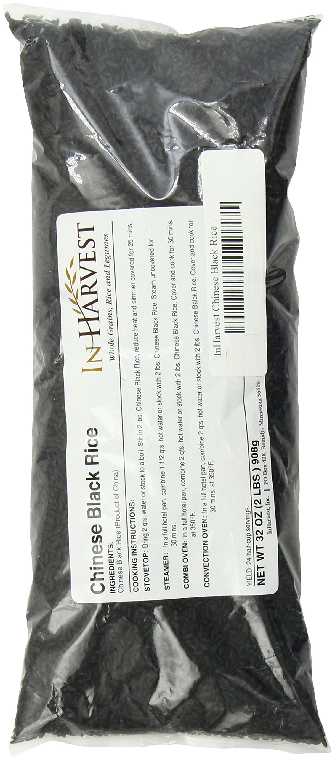 InHarvest Chinese Black Rice, 2 Pound