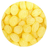 Claeys Sanded Lemon Drops, 2 Pound Bulk Bag (Approx 144 Pieces), Hard Sour Candy, Lemon Flavored Candy