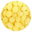 Claeys Sanded Lemon Drops, 2 Pound Bulk Bag (Approx 144 Pieces), Hard Sour Candy, Lemon Flavored Candy