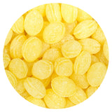 Claeys Sanded Lemon Drops, 2 Pound Bulk Bag (Approx 144 Pieces), Hard Sour Candy, Lemon Flavored Candy