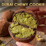 Dubai Chocolate Bar DIY Set - Creative Dubai Chewy Cookies Kit with Marshmallow & Dubai-Style Filling | Inspired Chocolate Bar Dessert Kit for Home