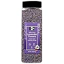 NPG Freeze Dried Lavender Flowers 4 Oz, Culinary Grade Lavender Buds for Tea, Baking, DIY Soap, Candle Making, Potpourri, Natural Fragrance Sachets
