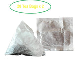 Huckleberry and Blackberry Flavor Ceylon Black Tea 40 Count Wild Berry Tea Bags