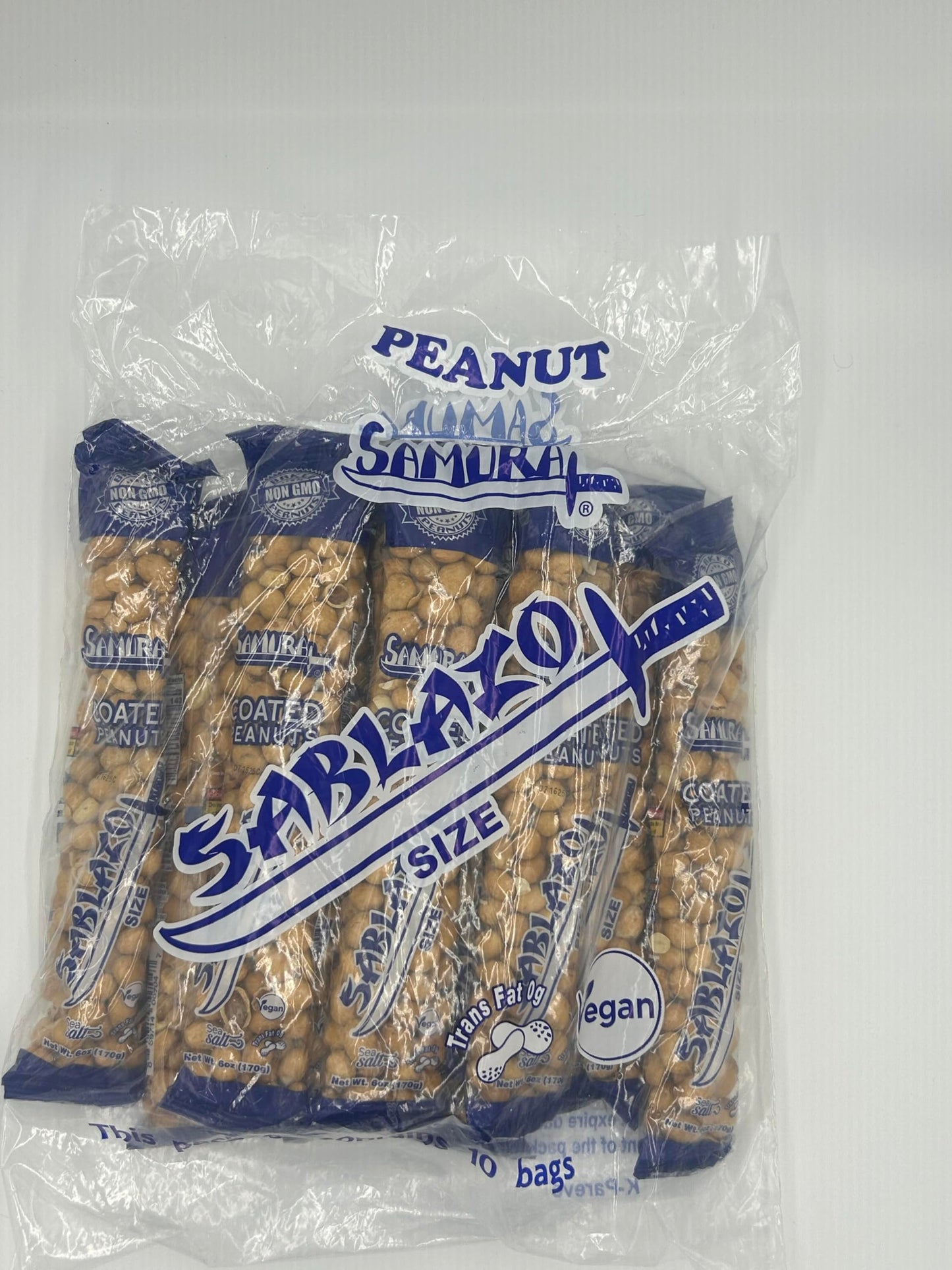 Samura Japones, Japanese Style Coated Peanuts- 10 ct- 6oz packages