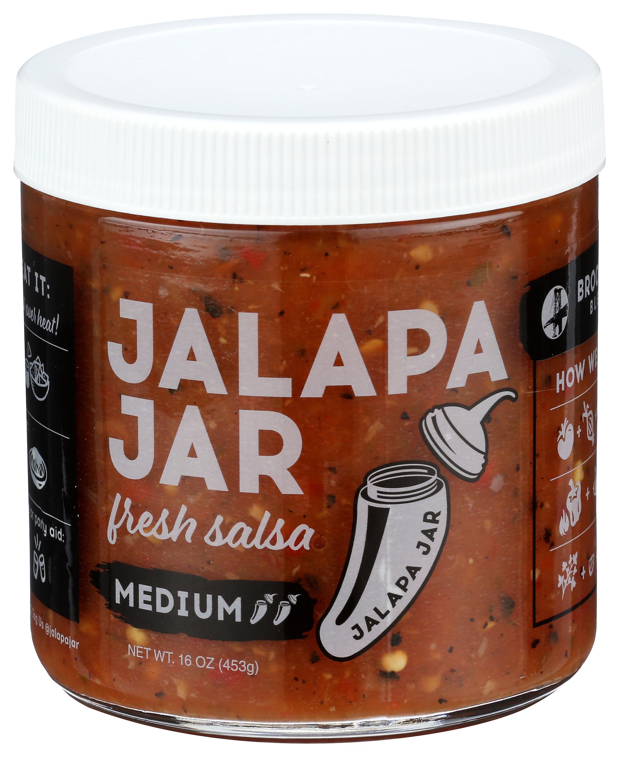 Jalapa Jar Brooklyn Blend Medium Salsa, 16 OZ