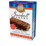 Sunbelt Bakery Fudge Dipped Chocolate Chip Chewy Granola Bars, 120-1.1 OZ Bars (8 Boxes)