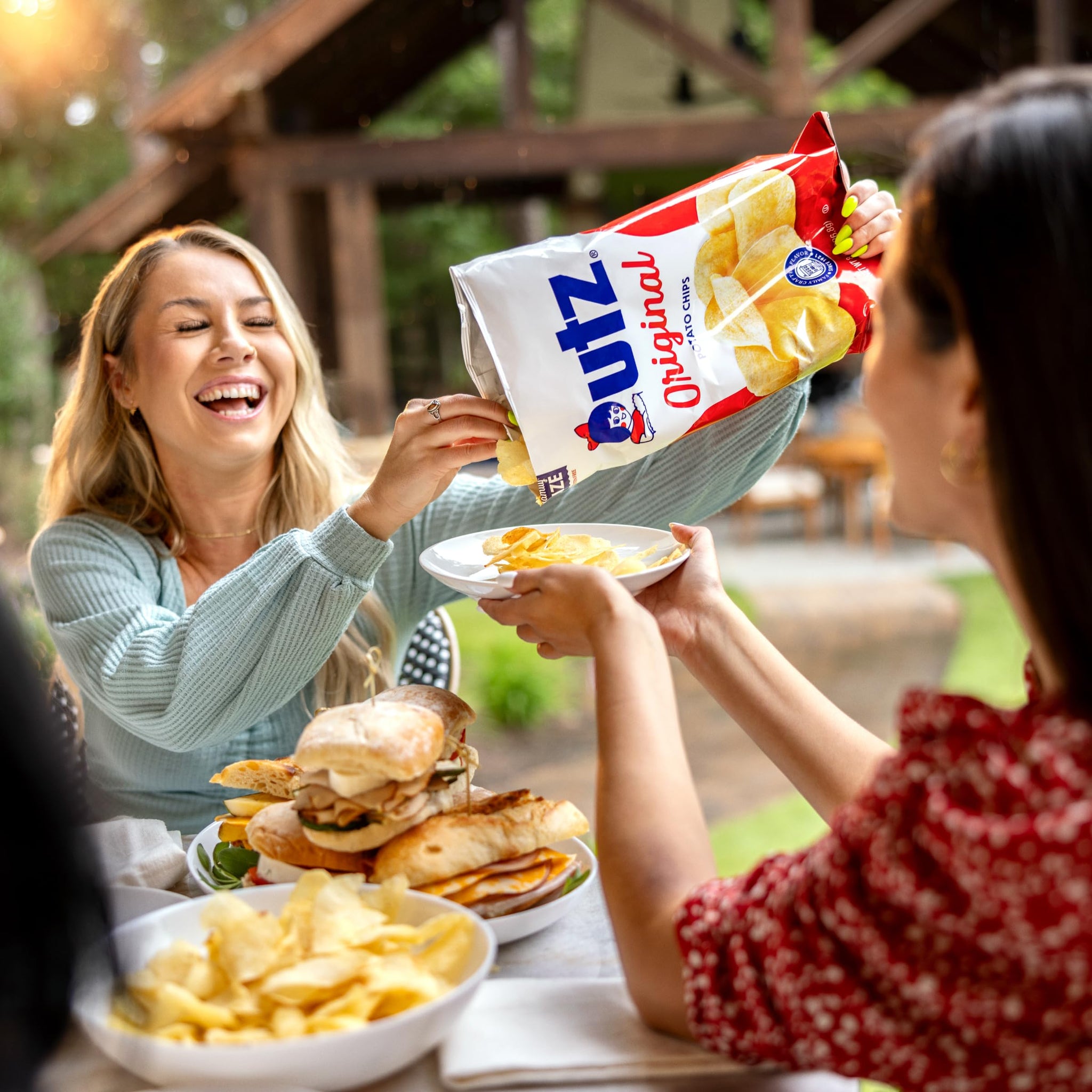 Utz Original 1 Oz Bags, 42 Count Crispy Potato Chips Made from Fresh Potatoes, Crunchy Individual Snacks to Go, Cholesterol Free, Trans-Fat Free