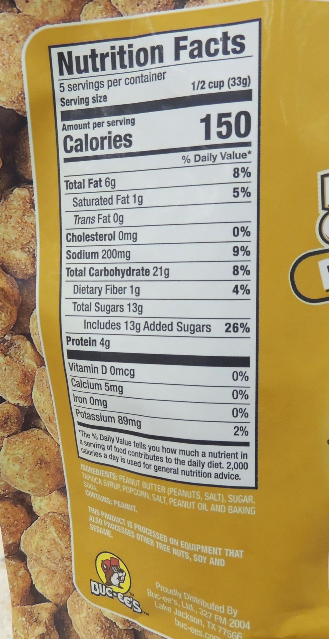 Buc-ee's Beaver Peanut Butter Caramel Popcorn Bundle Collection - Classic - Spicy - Cinnamon - 2 pack 3 pack 6pack Snack Mix Resealable (2 Classic