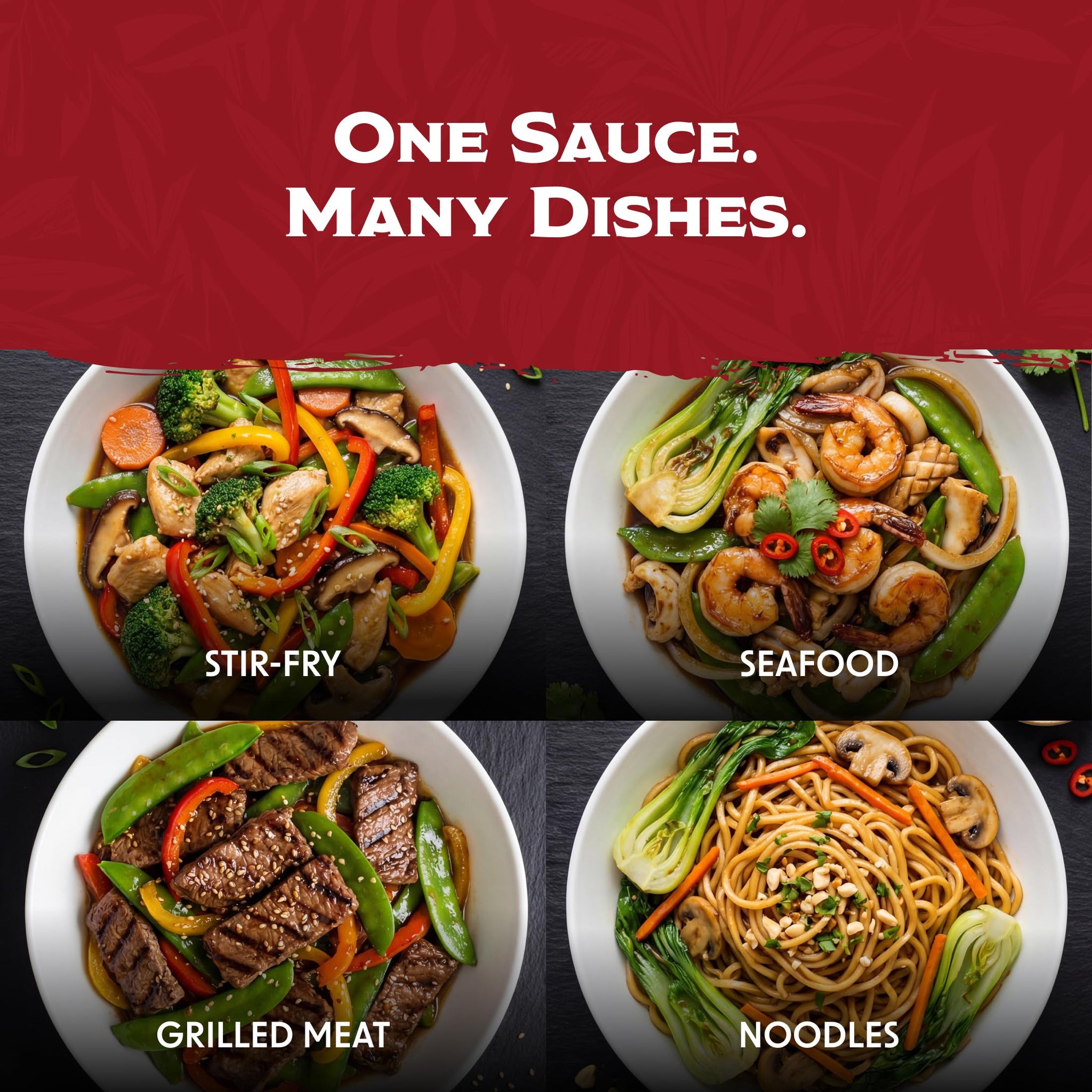 KA-ME Stir-Fry Sauce, Authentic Chinese Flavors & Ingredients, All-in-One Sauce for Chinese Stir-Fry - 7.1 fl oz (Pack of 2)
