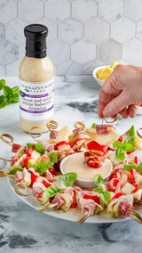 Terrapin Ridge Farms Sweet Red Onion White Balsamic Dressing - Creamy Gourmet 12 Fl Oz Bottle