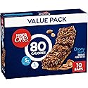 Fiber One 80 Calorie Chewy Bars, Chocolate Peanut Butter, Snack Bars Value Pack, 10 Ct, 8.2 oz
