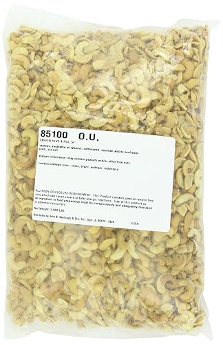 Fisher Cashew Halves And Pieces, 5-Pound Packages