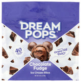Dream Pops Organic Chocolate Fudge Brownie Dairy Bites, 8 Fl Oz