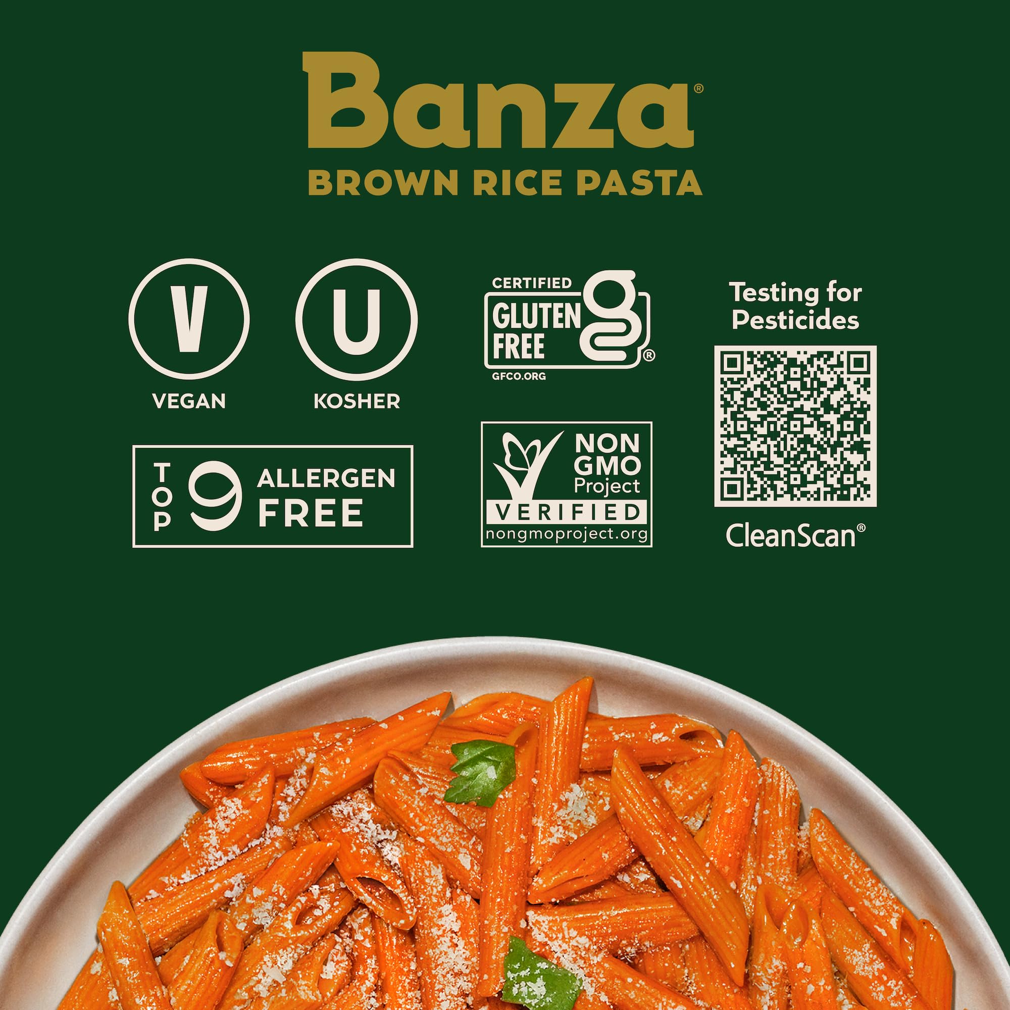 Banza Pasta Brown Rice Elbows, 10 oz