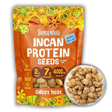 Brass Roots Organic Incan Protein Seeds - High Protein, School Safe, Nut Free, High Omega 3, Supports Gut Health, Good Source of Fiber, Shark Tank (10