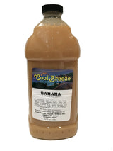 Coolbreeze Banana Frozen Drink Machine Mix - Ready to Use Frozen Slushie Flavor Syrup - 1/2 Gallon Bottle