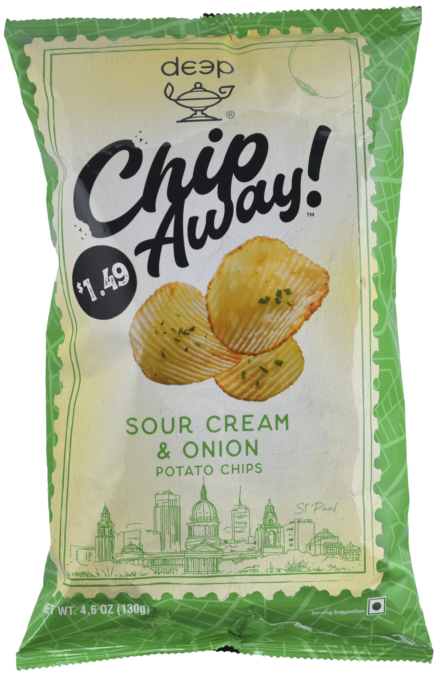 Chip Away Sour Cream Onion (4.6oz)
