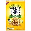 Wheat Thins Reduced Fat Snacks, Whole Grain Wheat Crackers, Snack Crackers, 8 oz