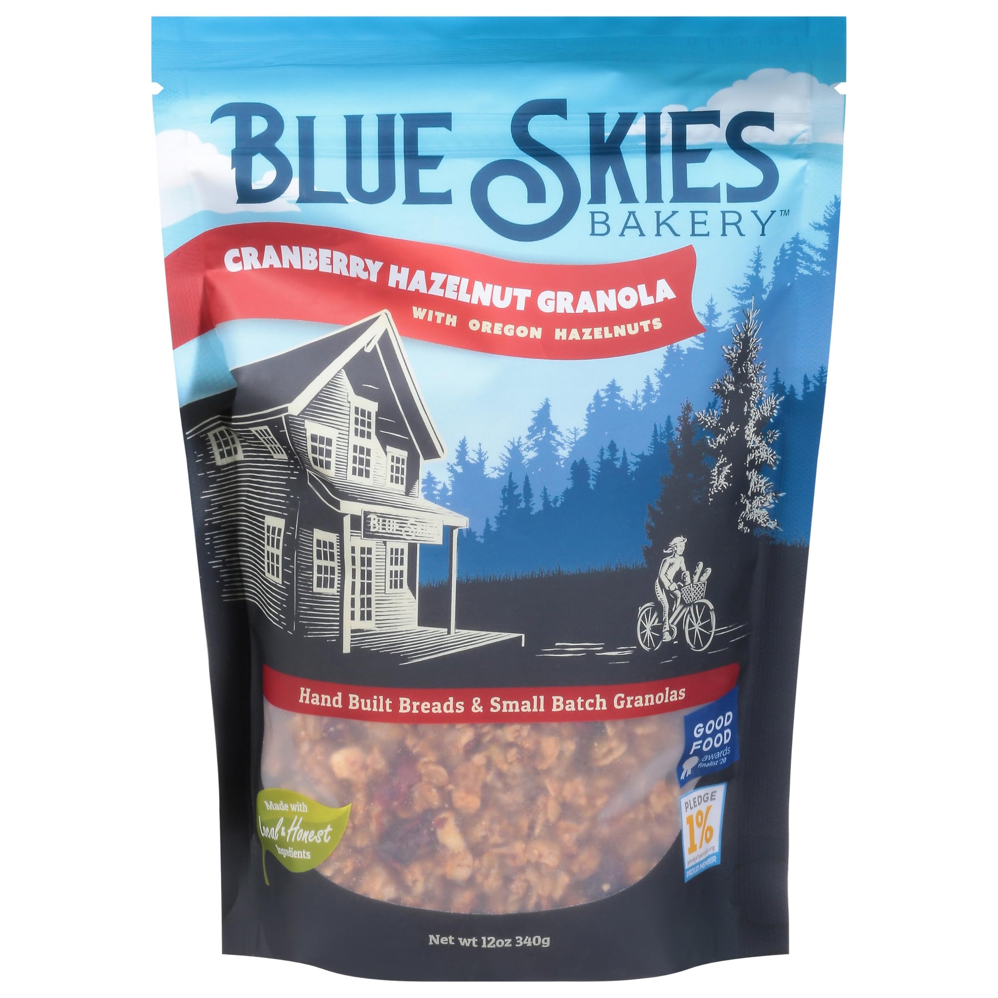 BLUE SKIES Cranberry Hazelnut Granola, 12 OZ