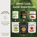 Organic Traditions Moringa Powder Organic, Green Superfood for Smoothies with Moringa Leaves, Rich in Natural Vitamins and Minerals, Traditionally