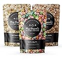 Miss Hannah's Gourmet Popcorn Fun Favorites - Tutti Frutti, Buttery Salt, & Caramel Corn - Non-GMO, Sweet & Savory Snack Box for Gifting or Sharing