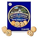 Royal Dansk Danish Butter Cookies, Premium Assorted Cookies, Great for Sharing and Gifting, 2 Packs, 5.64 oz