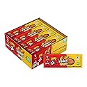 Lucas Skwinkles Pineapple - Tamarind Filled Flavored Sweet & Sour Candy Strips, 0.92oz - 12 Pieces for Treats, Fruit, Parties, Piñatas -Great