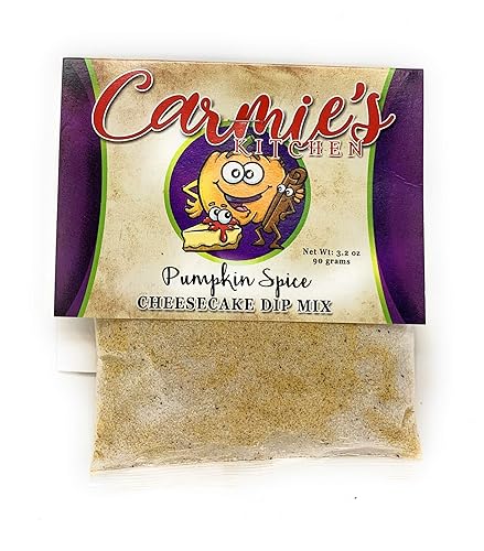 Carmie's Kitchen Pumpkin Spice Cheesecake Dip Mix