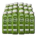 PUR Cold-Pressed Juice - Green Juice Daily Protein 18 Pack - Plant-Based Drink with Cucumber, Spinach, Celery, Apple, Lemon & Pea Protein - Energizing