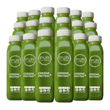 PUR Cold-Pressed Juice - Green Juice Daily Protein 18 Pack - Plant-Based Drink with Cucumber, Spinach, Celery, Apple, Lemon & Pea Protein - Energizing