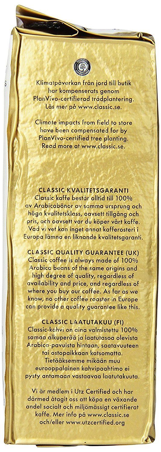 Arvid Norquist Classic Coffee, Mellanrost (Medium Roast), 17.6 Ounce