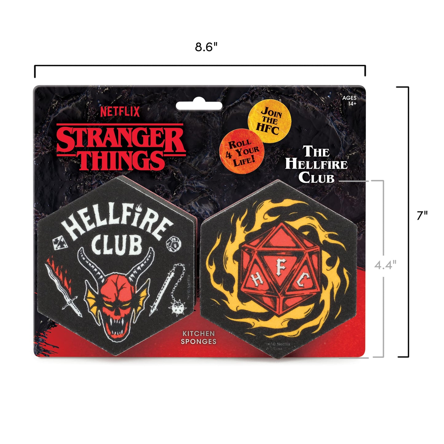 Genuine Fred Stranger Things, Hellfire Club Sponges