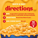 Velveeta Shells and Cheese Mac, 1 Box, for Easy Dinner or Dinner Sides, Original Flavor, Made with Real Cheese, 12 oz