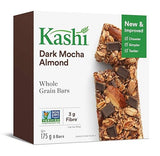 Kashi, Chewy Granola, Dark Mocha Almond Snack Bars, 175g/6.17oz., 5ct, {Imported from Canada}