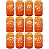 Demi Doux Low Sugar Soda - Low Sugar Soft Drink, No Artificial Sweeteners (Orange, 12-pack)
