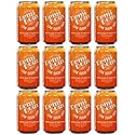 Demi Doux Low Sugar Soda - Low Sugar Soft Drink, No Artificial Sweeteners (Orange, 12-pack)