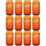 Demi Doux Low Sugar Soda - Low Sugar Soft Drink, No Artificial Sweeteners (Orange, 12-pack)