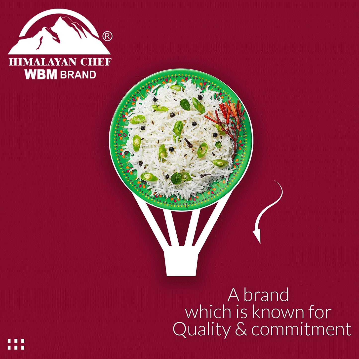 Himalayan Chef Basmati Rice, Natural, 32 Oz