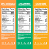 Magic Spoon High Protein Oatmeal - 15g Protein, 6g Fiber, 1g Sugar - Gluten Free Oatmeal and Overnight Oats - 20 Servings (5 Apple Cinnamon, 5 Banana