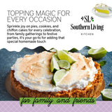 Southern Living Meringue Powder Mix for Baked Goods, Gourmet Topping, Made with Egg Whites, Perfect for Meringue, Cakes, Cookies & More, 1 Box (2 Powder Packs)