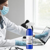 NEXDERMA Multi-Purpose Sanitizing Spray (not for Hands) | 80% Ethyl Alcohol, Goodness of Silver, Herbal Essential Oil, Water and Hydrogen Peroxide |