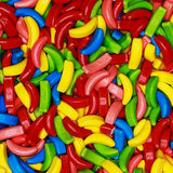 Bananas Runts Candy - 24.7 LB Hard Candy Bulk Gumball Machine Refills - Banana Candy for Cake Decorations Goody Bags Party Favors - Crazy Bananas