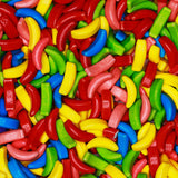 Bananas Runts Candy - 24.7 LB Hard Candy Bulk Gumball Machine Refills - Banana Candy for Cake Decorations Goody Bags Party Favors - Crazy Bananas