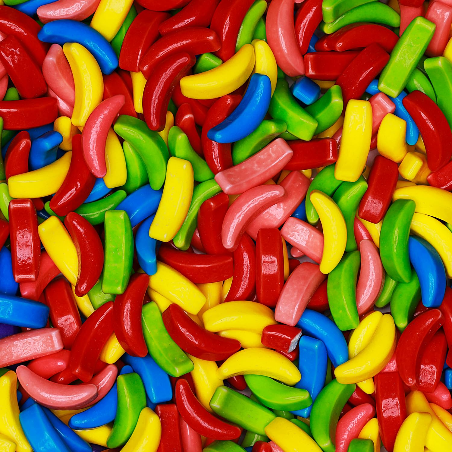 Bananas Runts Candy - 24.7 LB Hard Candy Bulk Gumball Machine Refills - Banana Candy for Cake Decorations Goody Bags Party Favors - Crazy Bananas